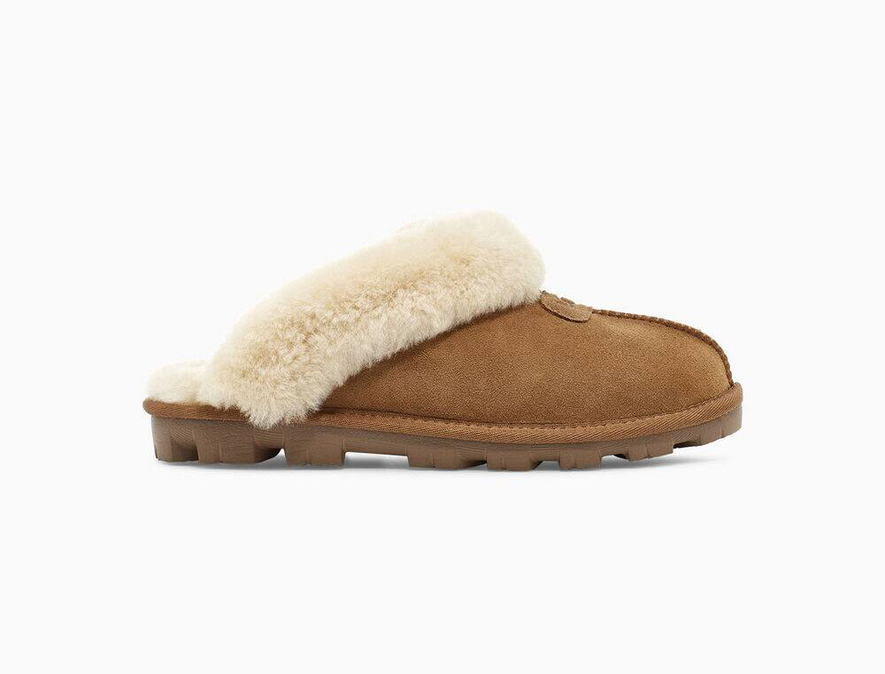 UGG Coquette Womens Slippers Brown - AU 49MC